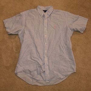 Polo seersucker short sleeve shirt